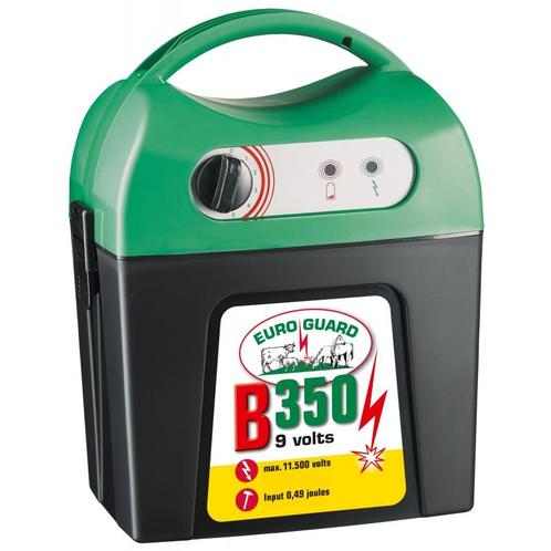 Euro guard b 350 schrikdraadapparaat - geschikt voor 9v, Dieren en Toebehoren, Stalling en Weidegang