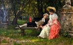 Federico Andreotti (1847 – 1930) - Innamorati, Antiek en Kunst
