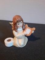 Goebel - Figurine - Trio kerst Engelen met kaarsenhouder.