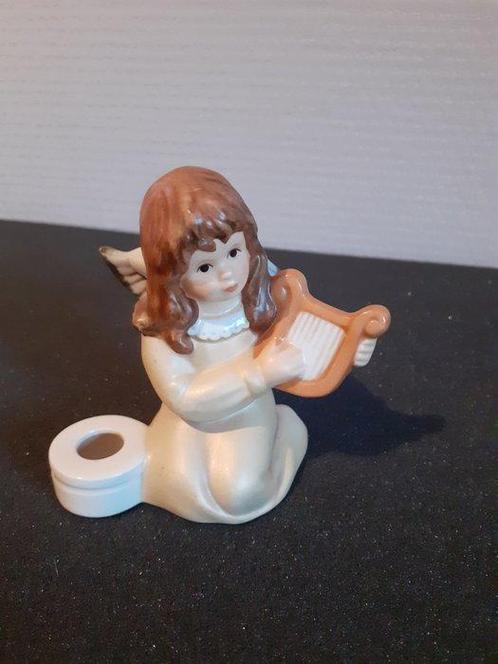 Goebel - Figurine - Trio kerst Engelen met kaarsenhouder., Antiek en Kunst, Antiek | Boeken en Manuscripten