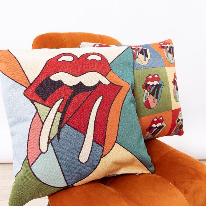 Coppia Federe - Rolling Stones Tribute - met de hand -, Antiek en Kunst, Kunst | Designobjecten