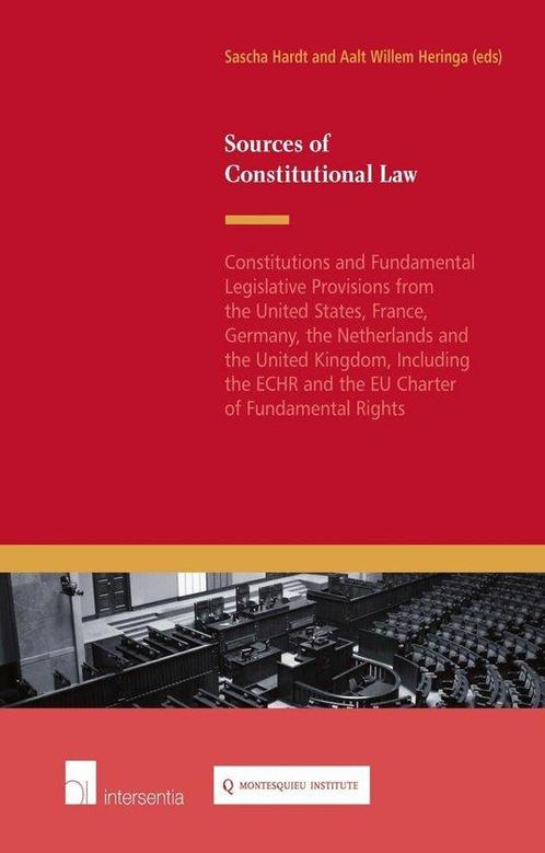 Sources of Constitutional Law 9781780682679 Sascha Hardt, Boeken, Taal | Engels, Zo goed als nieuw, Verzenden