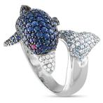 Ring - 18 karaat Witgoud, 18K witgouden ring met 0,22ct, Handtassen en Accessoires, Ringen, Nieuw