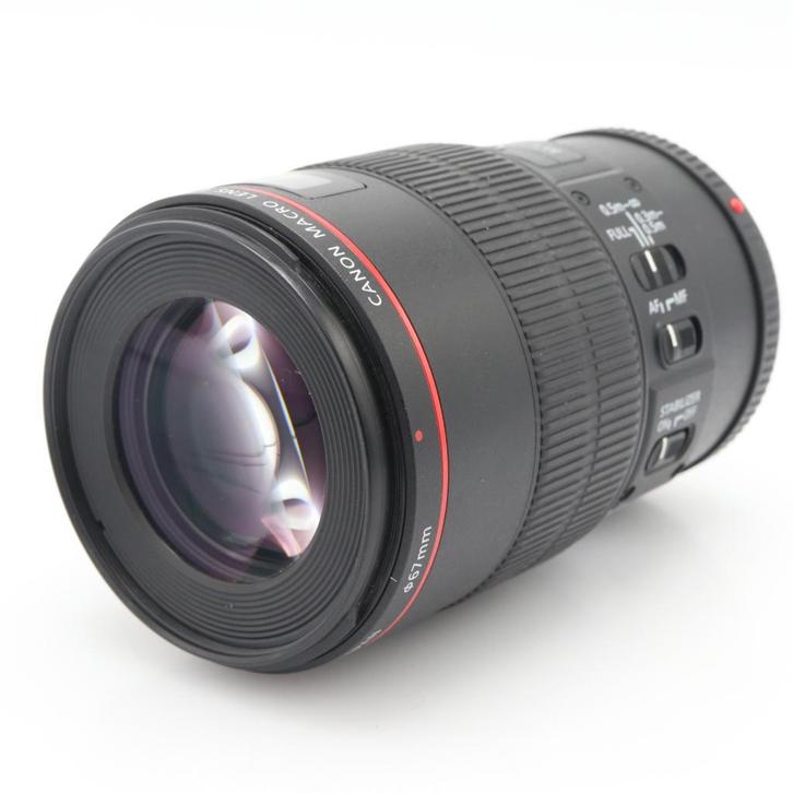 Canon EF 100mm F/2.8 L IS USM Macro | Tweedehands, Audio, Tv en Foto, Foto | Lenzen en Objectieven, Zo goed als nieuw, Verzenden