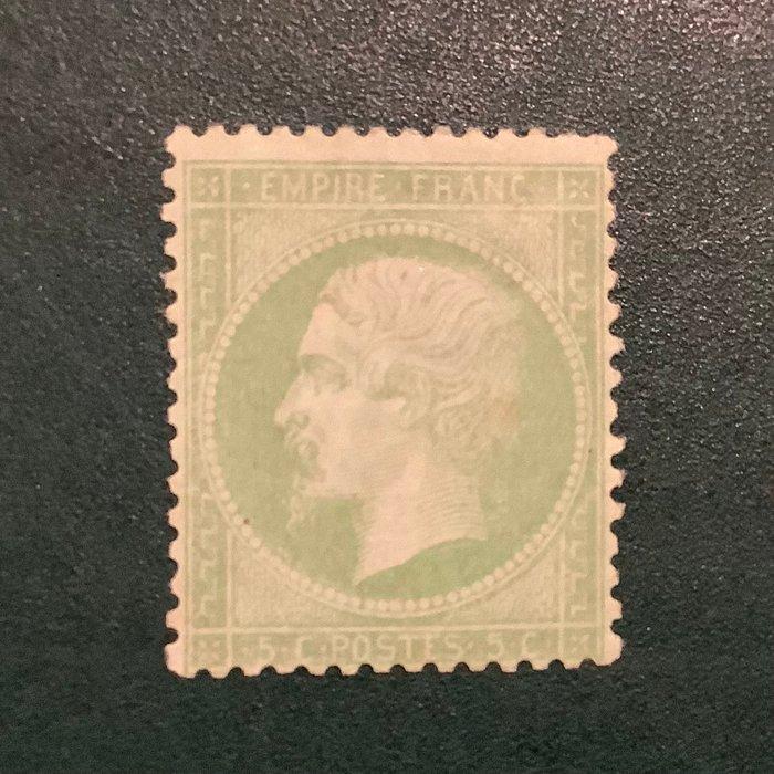Frankrijk 1862 - 5 cent Napoleon Dentelez - Yvert 20, Timbres & Monnaies, Timbres | Europe | France