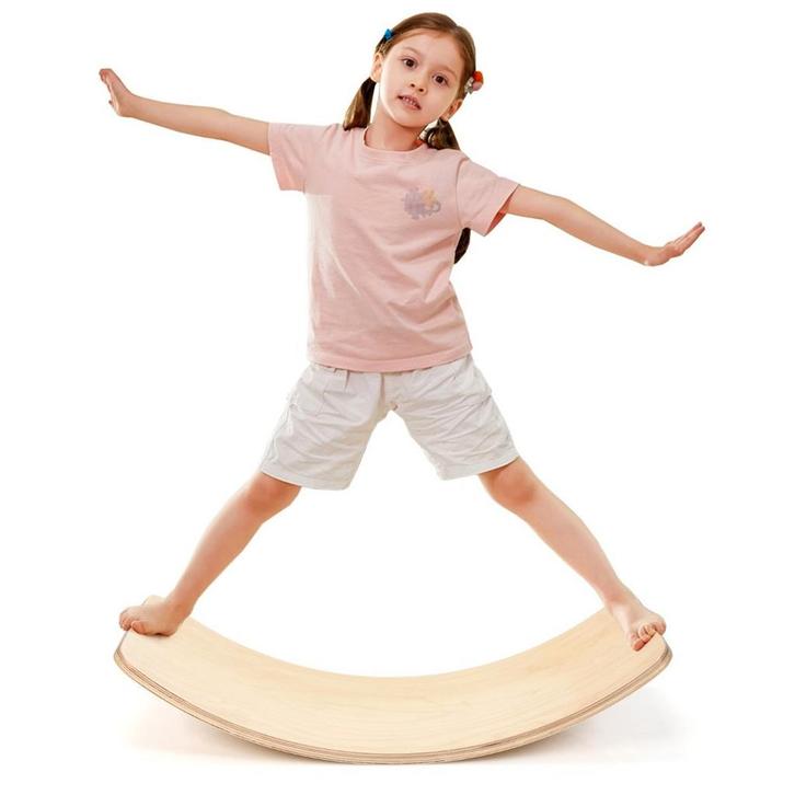 2dekans | Coast Wooden Balance Board Board Waldorf Board, Kinderen en Baby's, Speelgoed | Overig, Ophalen of Verzenden