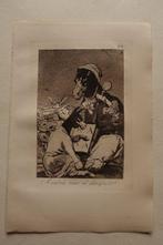 Francisco de Goya (1746-1828) after - Caprichos: #37 Si