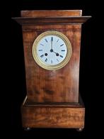 Mantelklok met automaton - L. Japy Fils - Antiek - Mahonie -
