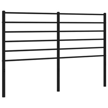Hoofdbord Metaal Zwart 120cm | Tweede Kansje | OP = OP beschikbaar voor biedingen