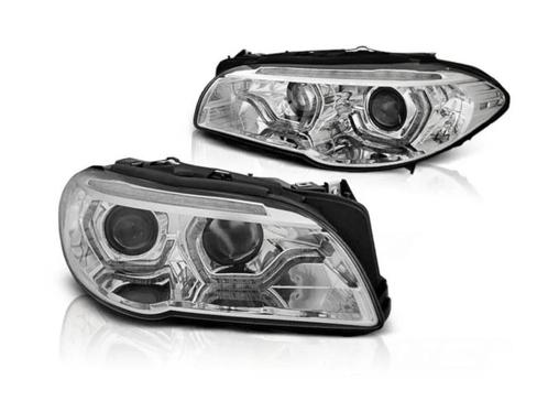 Angel Eyes Xenon koplampen Chrome geschikt voor BMW F10/F11, Auto-onderdelen, Verlichting, Nieuw, BMW, Verzenden