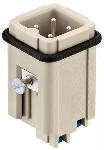 Harting Han 3A Connecteur Mâle À Verrouillage Rapide Insert, Bricolage & Construction, Électricité & Câbles, Envoi