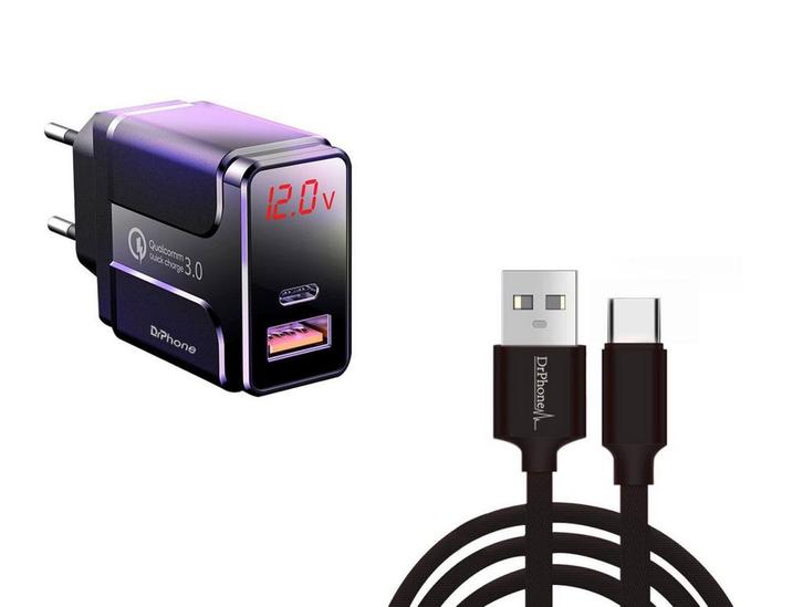 DrPhone HALO5-x-Switch - 18W Lader LED Display - 2 Meter, Games en Spelcomputers, Spelcomputers | Overige Accessoires, Nieuw, Verzenden