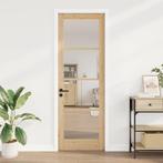 vidaXL Interne Deur met Glas ORKDAL78x232x4 cm Massief, Doe-het-zelf en Bouw, Deuren en Vliegenramen, Verzenden, Nieuw