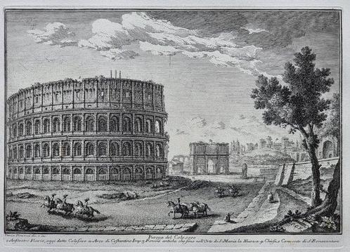 Giuseppe Vasi (1710-1782) - Giovanni Battista Piranesi, Antiquités & Art, Antiquités | Autres Antiquités