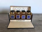 Lanvin - Parfumfles - Doos met 4 valse oude parfumminiaturen, Antiquités & Art