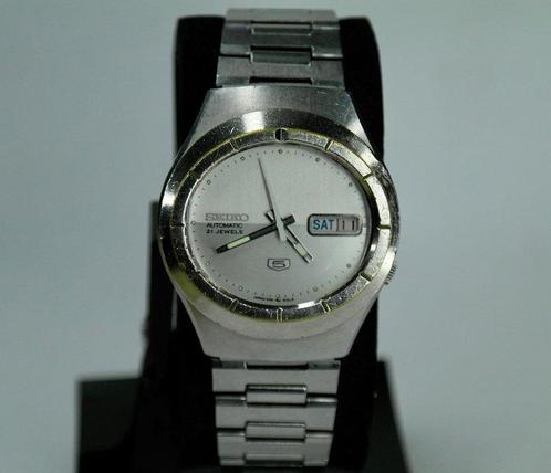Seiko - Seiko 5-Rare JDM Silver Dual Tone 21J - Sans Prix de, Handtassen en Accessoires, Horloges | Antiek