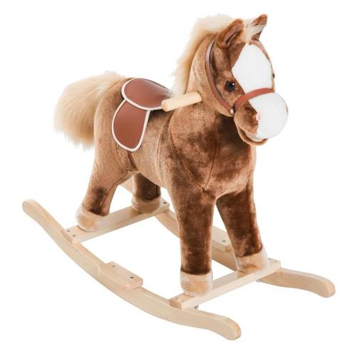 TRUUSK Hobbelpaard Baby Schommeldier Knuffel Kinderen Pluche, Kinderen en Baby's, Speelgoed | Buiten | Speelhuisjes, Verzenden