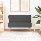 vidaXL Bank 117x55,5x77 cm stof donkergrijs, Huis en Inrichting, Zetels | Zetels, Verzenden, Nieuw