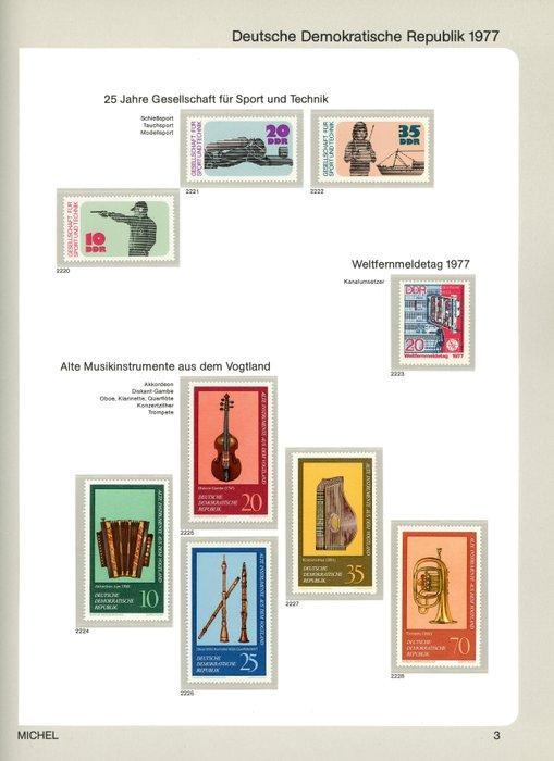 Duitsland 1977/1979 - Duitsland / DDR-periode, volledige, Postzegels en Munten, Postzegels | Amerika