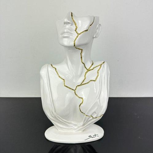 Santicri - Opera Santicri - Tired Face White, Antiek en Kunst, Antiek | Overige Antiek