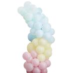 Gekleurde Ballonnenboog Pastel, Hobby en Vrije tijd, Feestartikelen, Verzenden, Nieuw