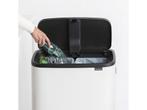 Brabantia Bo Touch Bin Hi - Prullenbak - 2 x 30 liter -, Verzenden, Zo goed als nieuw