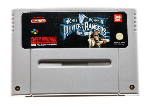 Mighty Morphin Power Rangers the Movie [Super Nintendo], Consoles de jeu & Jeux vidéo, Jeux | Nintendo Super NES, Envoi