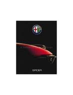 1989 ALFA ROMEO SPIDER BROCHURE ENGELS (USA), Boeken, Nieuw
