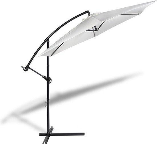 2dekans | Luxe zweefparasol | hangparasol | staal frame |, Tuin en Terras, Parasols, Ophalen of Verzenden