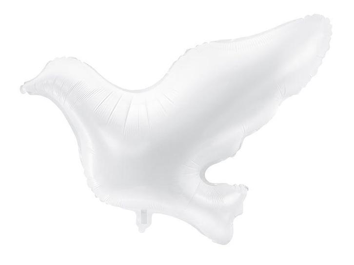 Helium Ballon Duif Leeg 77cm, Hobby en Vrije tijd, Feestartikelen, Nieuw, Verzenden