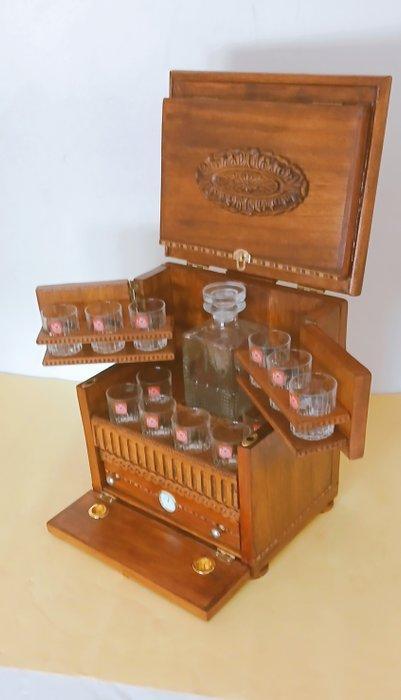 Drankkast - Cedar - Humidor Italiaans vakmanschap, Antiek en Kunst, Antiek | Meubels | Tafels