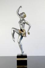 sculptuur, danseuse art déco - 44 cm - Marmer, smeltend -