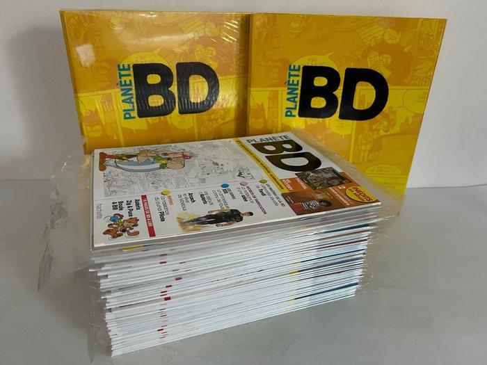 Planète BD N° 1 au N° 50 + 2 classeurs + 48 ex-libris -, Boeken, Stripverhalen