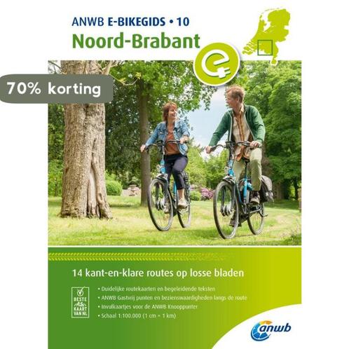 Noord-Brabant / ANWB e-bikegids / 10 9789018043698 ANWB, Boeken, Reisgidsen, Gelezen, Verzenden