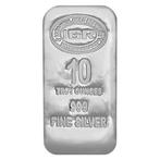 10 troy ounce - Zilver .999 - 10 oz IGR .999 Fine Silver, Postzegels en Munten