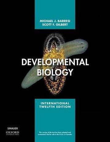 Developmental Biology 9781605358741 Michael J.F. Barresi, Verzenden, Michael J.F. Barresi