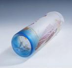 Val Saint Lambert - Louis Leloup - Vaas - Polychrome vaas