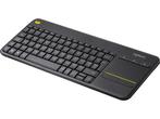 Veiling - Logitech K400 Plus - Draadloos Touch Toetsenbord, Computers en Software, Nieuw