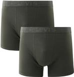 Levis Boxershorts 3-Pack Uni Olijfgroen maat M Heren, Kleding | Heren, Ondergoed, Verzenden, Groen, Levi's, Boxer