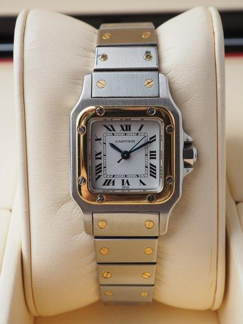 Cartier - Santos Galbée - 0902 - Dames - 1990-1999, Handtassen en Accessoires, Horloges | Heren