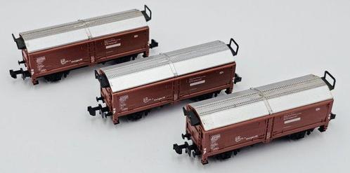 Minitrix N - 13530 - Wagon de marchandises pour trains, Hobby en Vrije tijd, Modeltreinen | N-Spoor