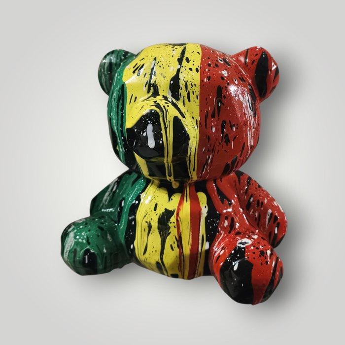 RED - sculptuur, Bearafrica - 19 cm - Hars - 2026, Antiquités & Art, Curiosités & Brocante