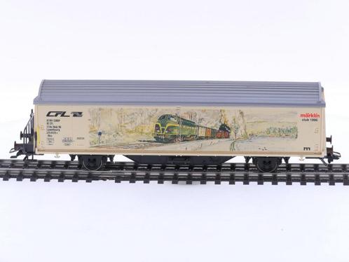 Schaal H0 Märklin 4735.002 gesloten goederenwagon van de..., Hobby & Loisirs créatifs, Trains miniatures | HO, Wagon, Enlèvement ou Envoi