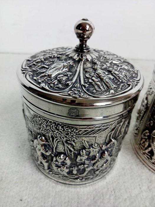 zilverfabriek H. Hooijkaas - Herbert Hooijkaas - Bocal (2) -, Antiek en Kunst, Curiosa en Brocante