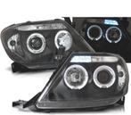 PHARES POUR TOYOTA HILUX 05-11 ANGEL EYES LED NOIR, Verzenden, Nieuw