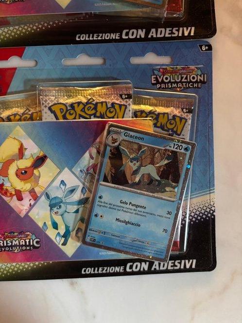 Pokémon - 4 Blister - Evoluzioni Prismatiche - Blister con, Hobby en Vrije tijd, Verzamelkaartspellen | Pokémon