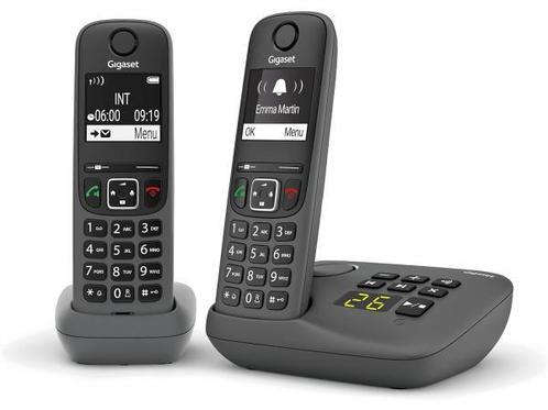 Veiling - Gigaset A695A Duo - Draadloze telefoon, Telecommunicatie, Vaste telefoons | Handsets en Draadloos, Gebruikt