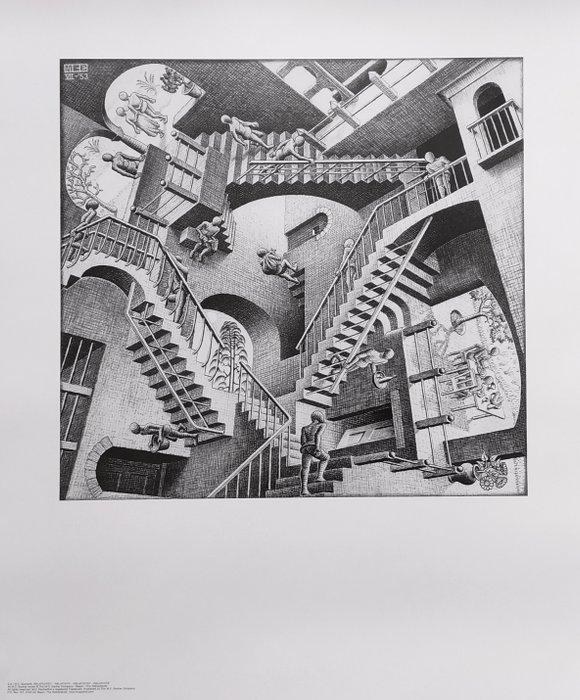 M.C. Escher (1898-1972), after - Relativity, 1953, Antiek en Kunst, Kunst | Tekeningen en Fotografie