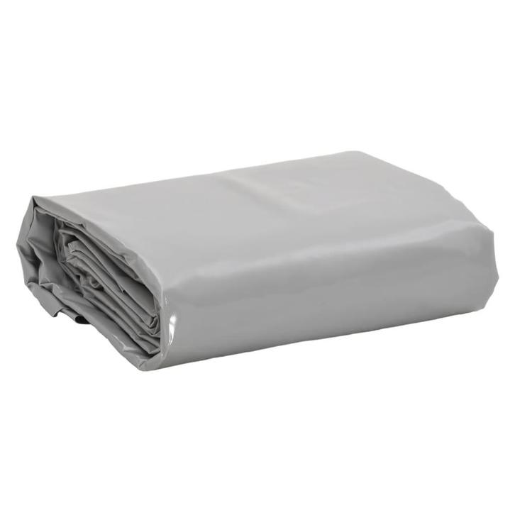 vidaXL Dekzeil 650 g/m² 5x7 m grijs, Doe-het-zelf en Bouw, Overige Doe-Het-Zelf en Bouw, Nieuw, Verzenden