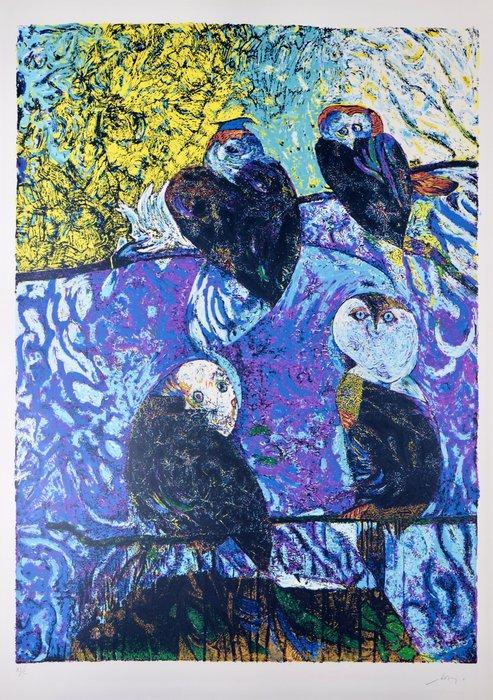 Gianni Dova (1925-1991) - Senza Titolo, Antiek en Kunst, Antiek | Overige Antiek